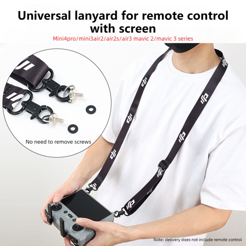 Dji Drone Mini 4 Pro - Lanière de cou réglable anti-chute pour